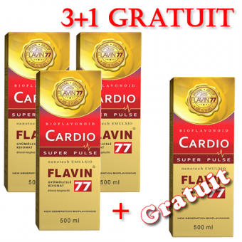 Flavin77 Cardio 500 ml 3+1 Gratuit